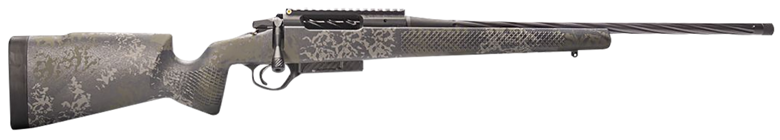 Seekins Precision 0011710079MS Havak Element  300 Win Mag 3+1 22" Fluted, Black Barrel/Rec, Mountain Shadow Camo Synthetic Stock, Scope Mount
