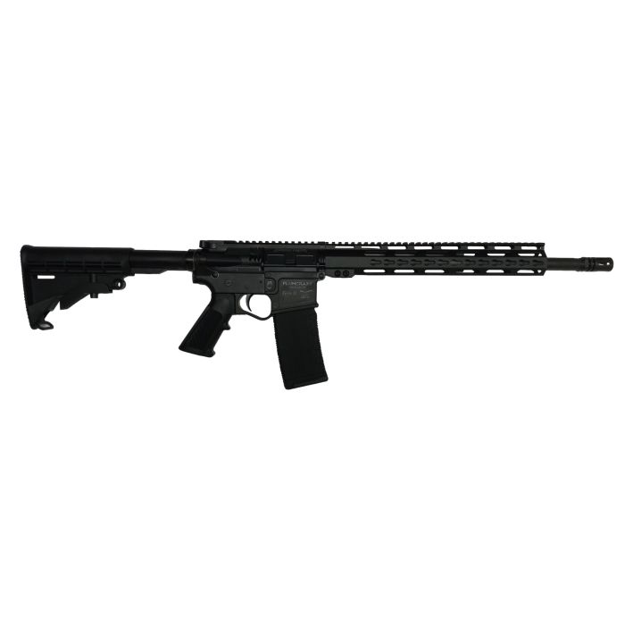 ET Arms Plum Crazy Polymer Gen II RIA AR-15 - Black | 5.56 NATO | 16" Barrel | 13" M-LOK Handguard (With KeyMod Sides) | M4 Stock