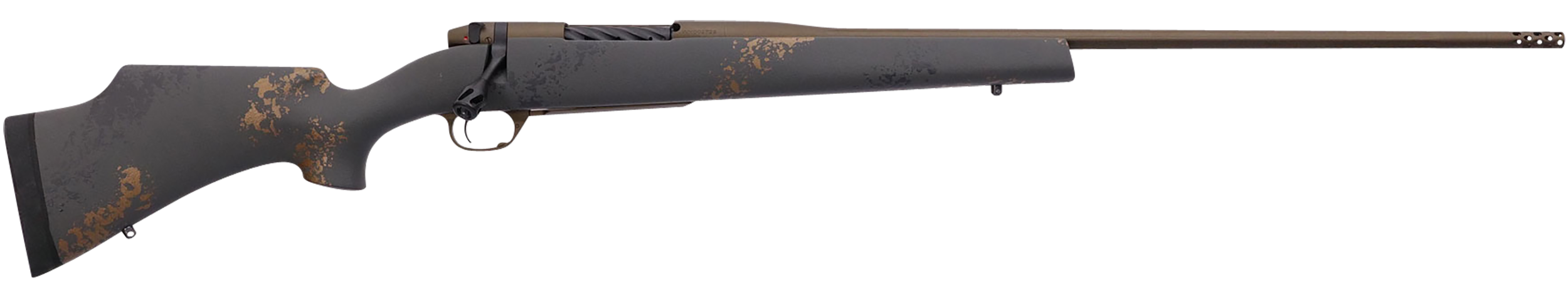 Weatherby Mark V Camilla 6.5 Creedmoor 22 Inch Barrel 3 Rounds Midnight Bronze Cerakote