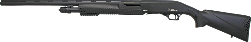 Iver Johnson PAS12 Pump, 12GA, 28in. Barrel, 5rd - Black (PAS12BLK328)