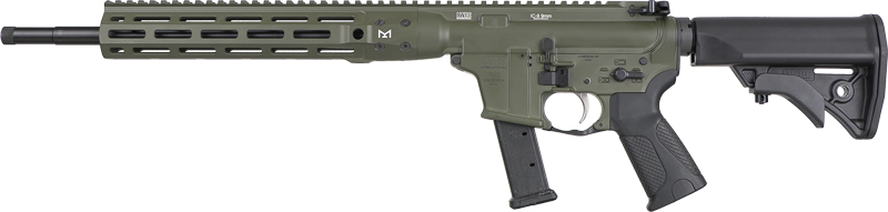 LWRC Ic Nine 9mm Luger 16.1in Barrel 27 Round Olive Drab Green