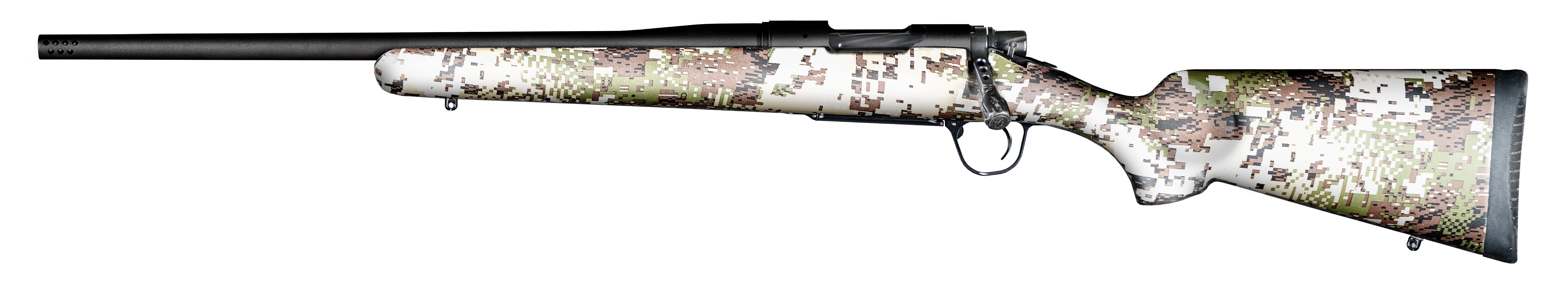 Christensen Arms 8010117700 Mesa FFT 6.5 PRC 3+1 20" Threaded Barrel, Black Nitride, Sitka Subalpine Camo Stock,