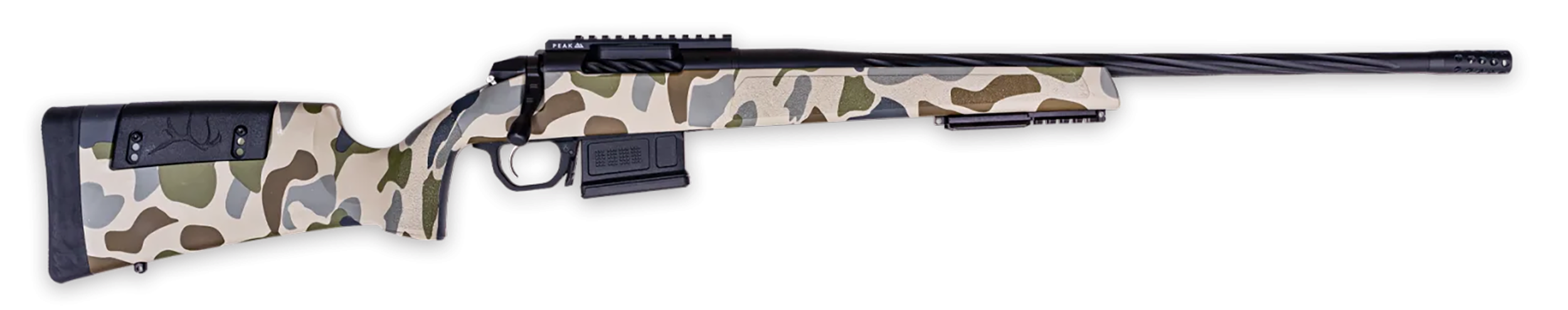 Weatherby 307 Hush 7mm Remington Magnum 26 Inch 5 Graphite Finish Bolt Action Rifle