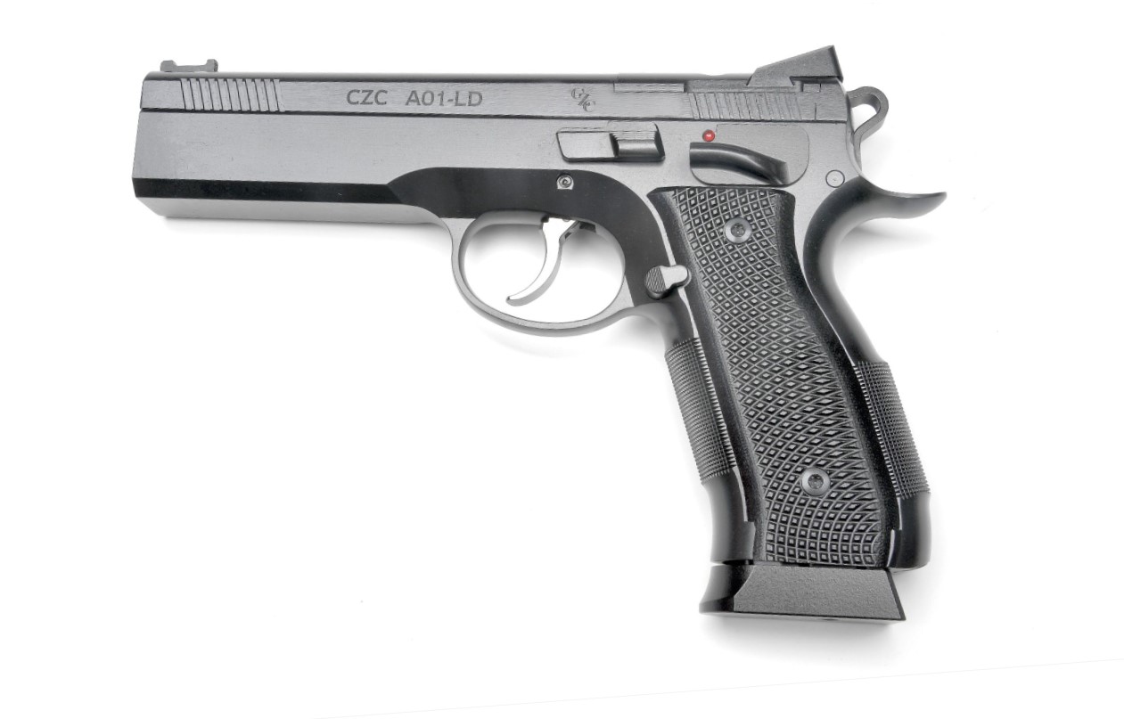 CZ A01-LD RDS Optic 9mm Luger 4.9in 19-Round Gray Finish