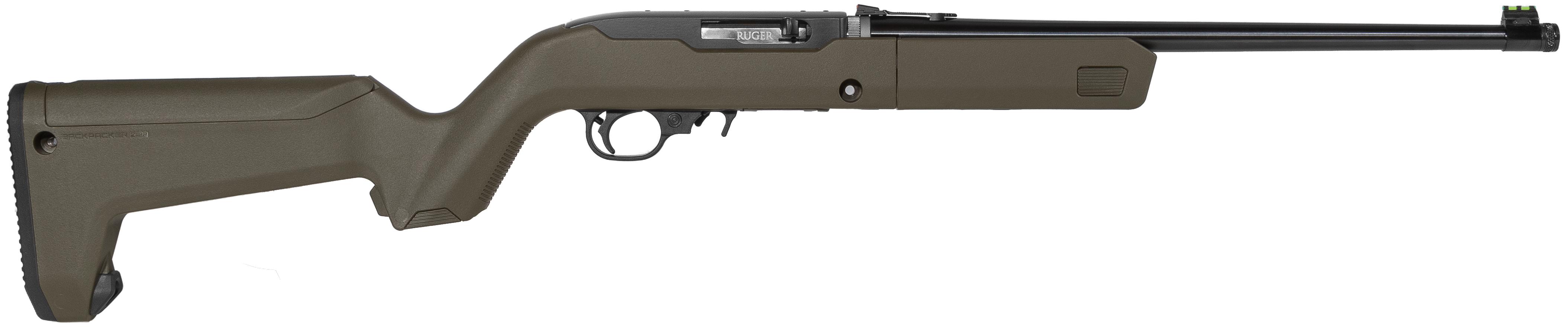 Ruger 10/22 Takedown 22 Long Rifle 16.40 Inch Threaded Barrel 10 Rounds OD Green