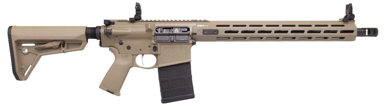 Springfield Armory Saint Victor .308 Winchester 16 Inch 20 Rounds Flat Dark Earth