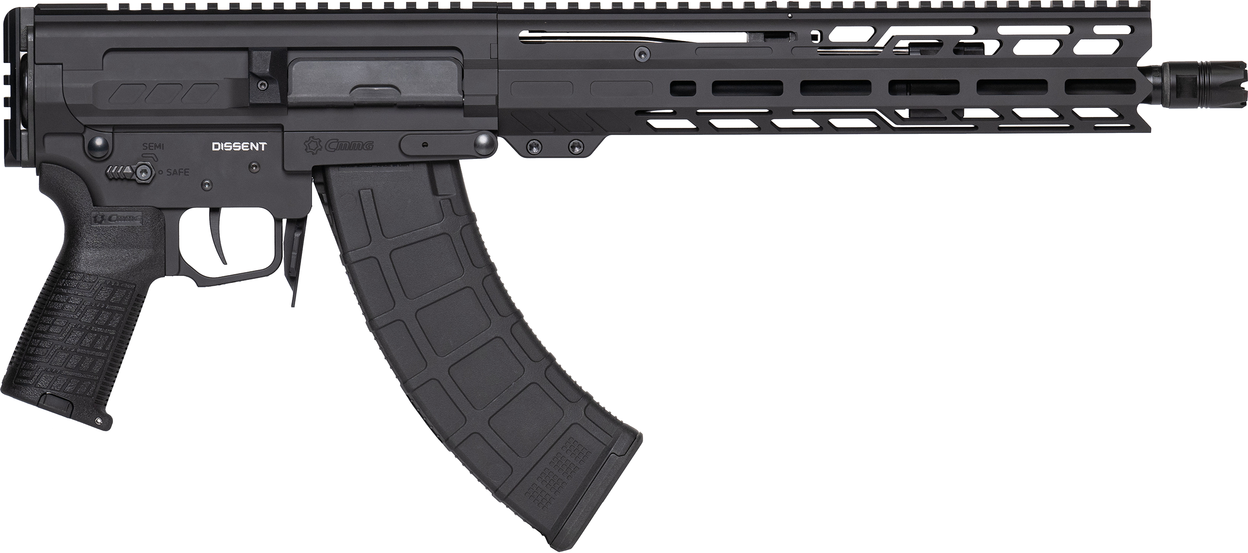 CMMG Dissent MK47 7.62x39mm 12.50" 30+1 Cerakote Aluminum M-LOK Handguards