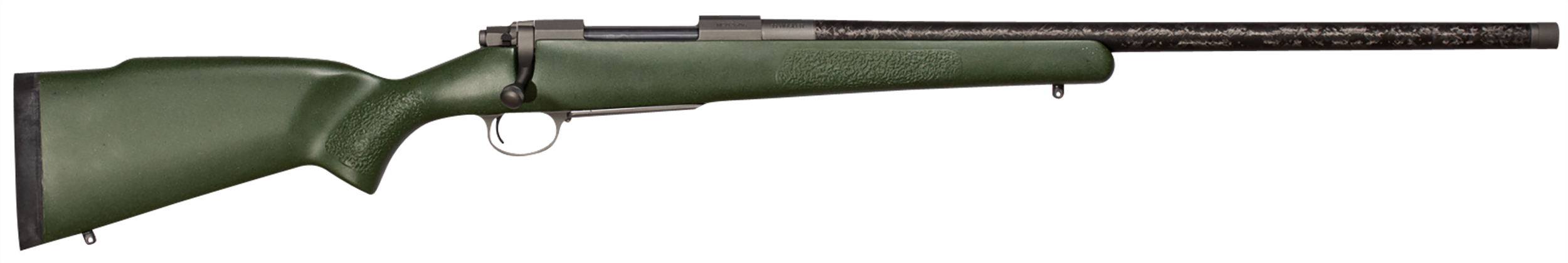Nosler M48 Mountain Carbon 6.5 Creedmoor 24 inch 4+1 Tungsten Gray Granite Green