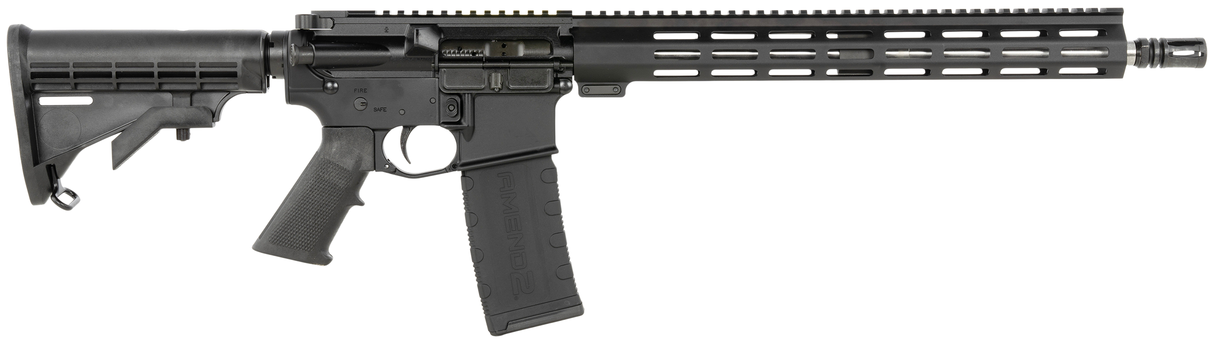 Del-Ton Inc ORFTMCS16M2 Echo 316M 5.56 30+1 16" M-LOK Black Hard Coat Anodized 7075-T6 Aluminum Receiver
