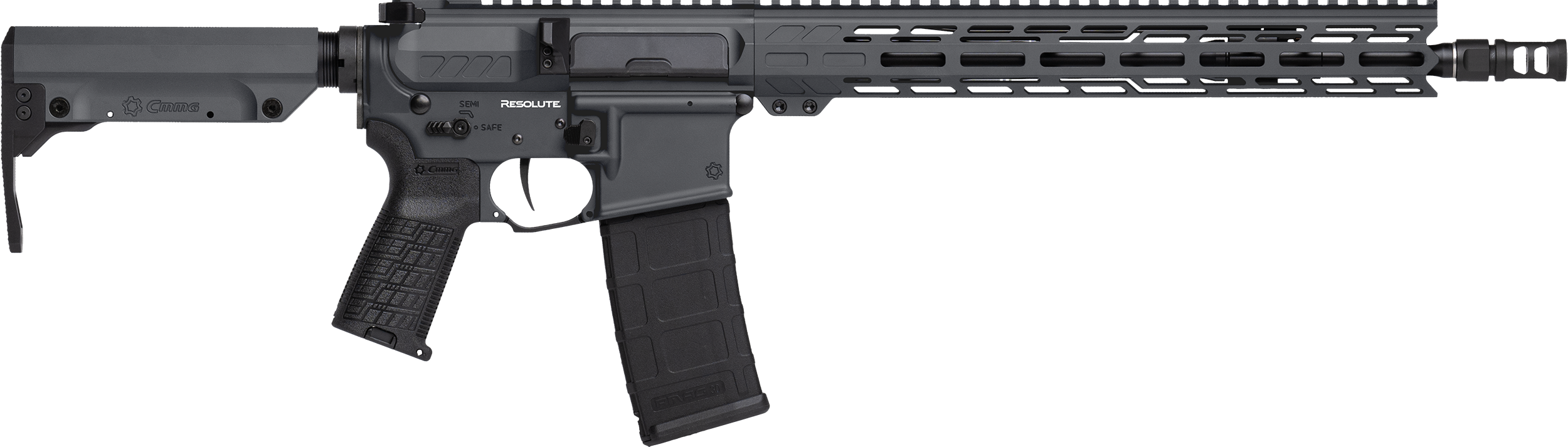 CMMG Resolute MK4 5.56 NATO 14.5" 30 Rounds Silver/Gray