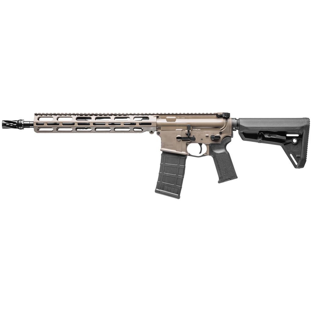 VKTR VK1PW Rifle with Hux WRX Flash Hider 5.56 NATO 13.7 in. FDE 30 rd. PW to 16 in.