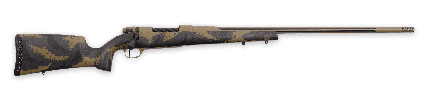 Weatherby Mark V Apex 338 Lapua Magnum 26 Inch 2 Rounds FDE