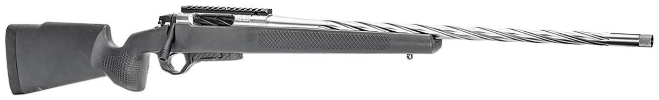Seekins Precision 0011710053 Havak PH2 6mm Creedmoor 5+1 24" Fluted, Stainless Barrel/Rec,  Black Synthetic Stock, Scope Mount