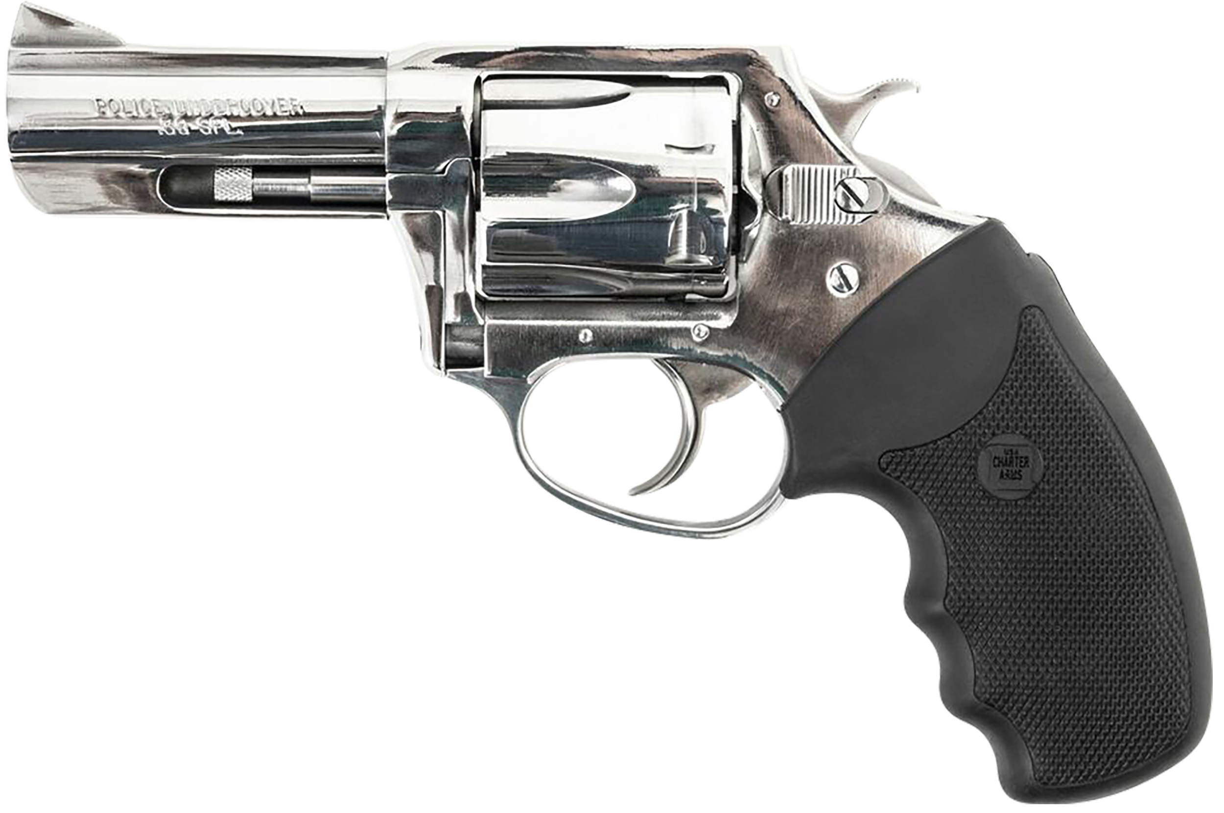 Charter Arms Undercover Police 38 Special 3" 6rd High Polished Stainless Steel