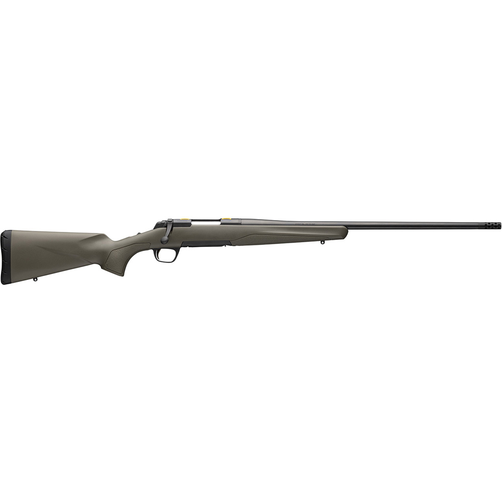 Browning X-Bolt Hunter 6.8 Western 24 3 Rd OD Green Matte Blued Threaded Barrel