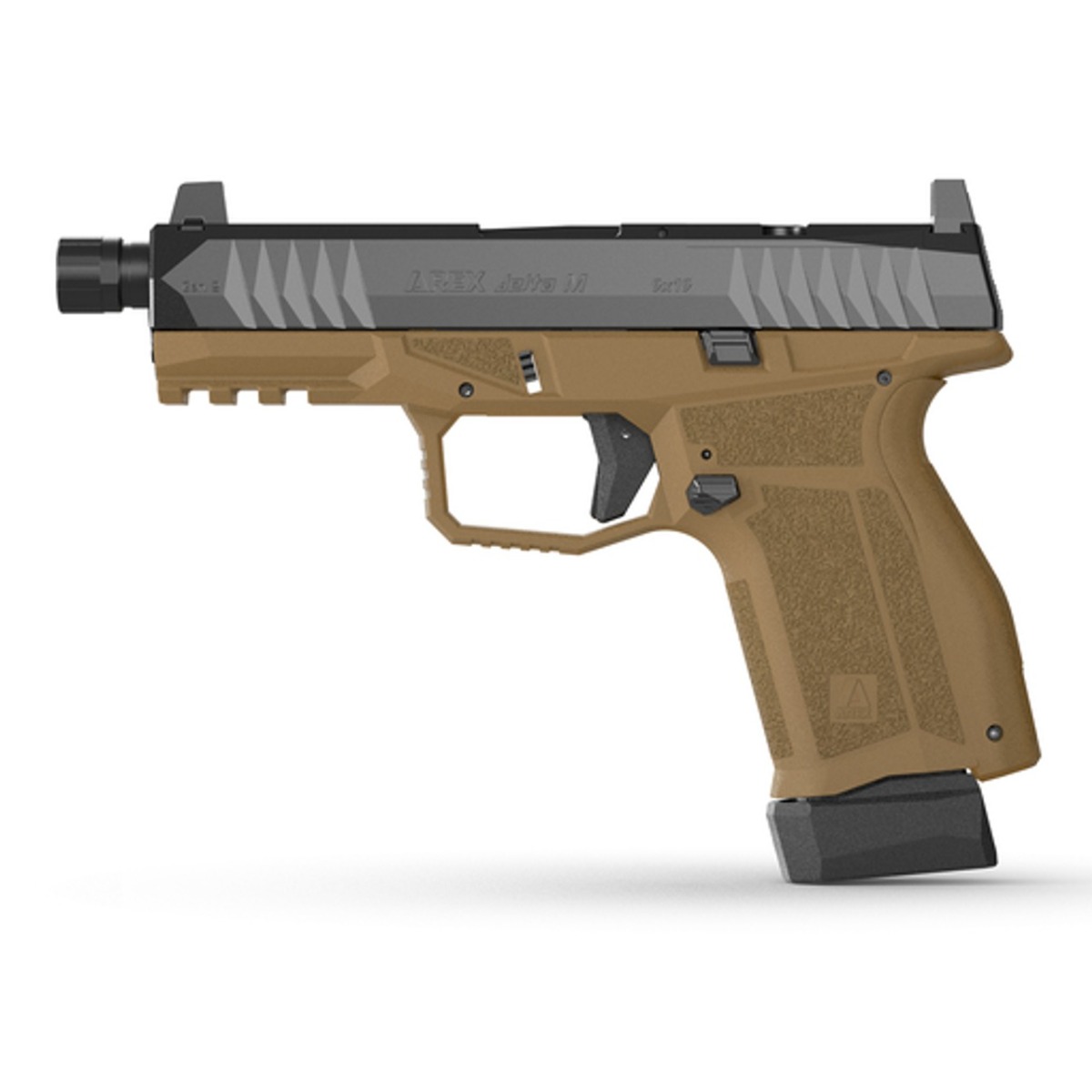 Arex Defense Delta Gen.2 M 9mm Luger 4.6in 17rd Flat Dark Earth Threaded BBL