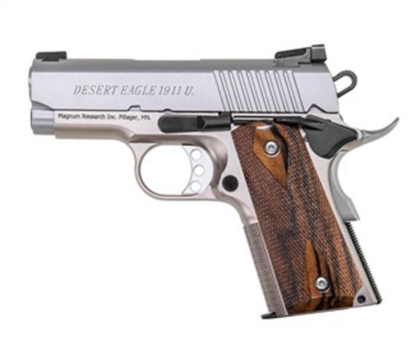 Magnum Research 1911 UC Pistol 45 ACP 3 in. Stainless Steel 6 rd.