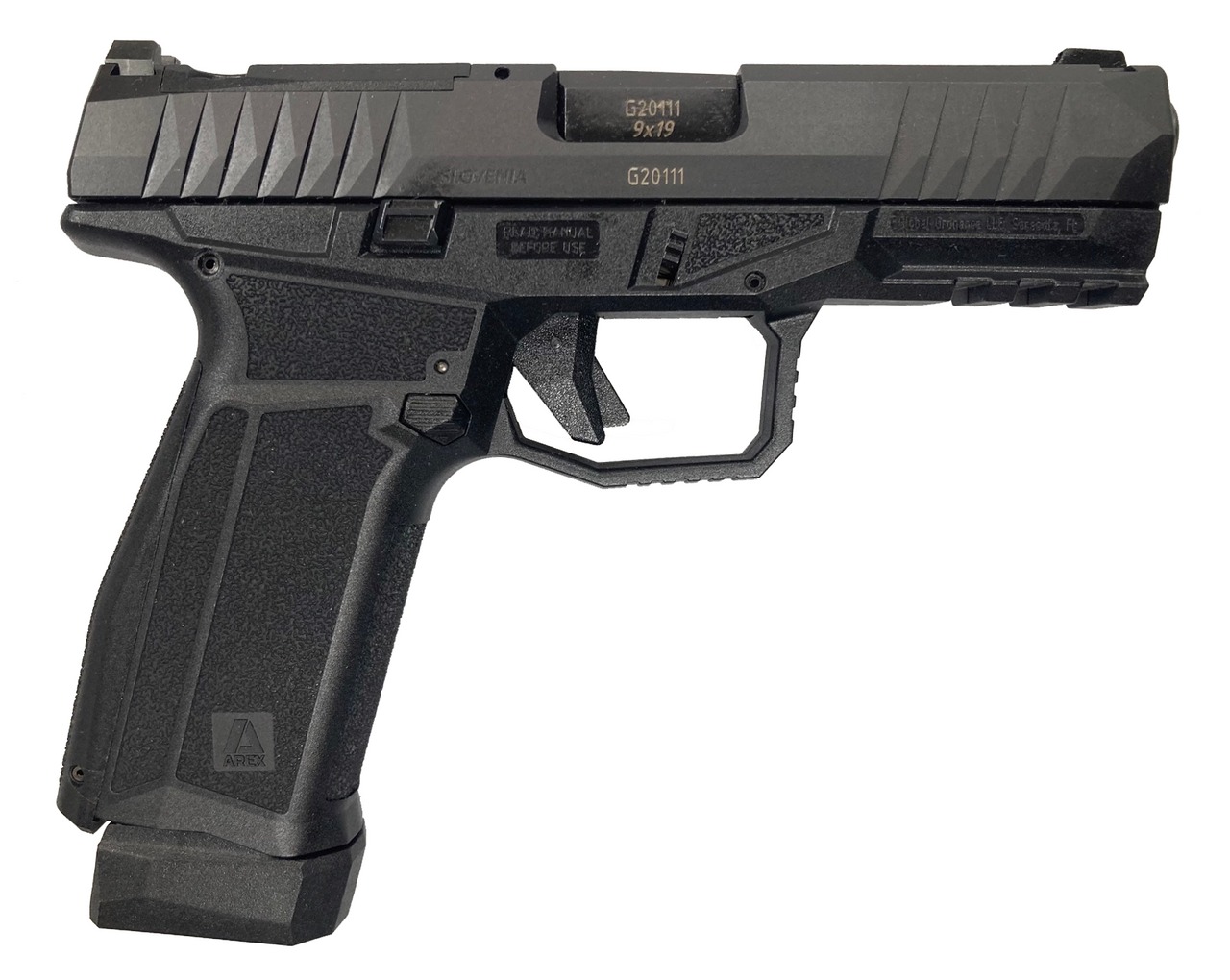 Arex Defense Delta Gen.2 X 9mm Luger 4in 19rd Black Finish Optic Ready