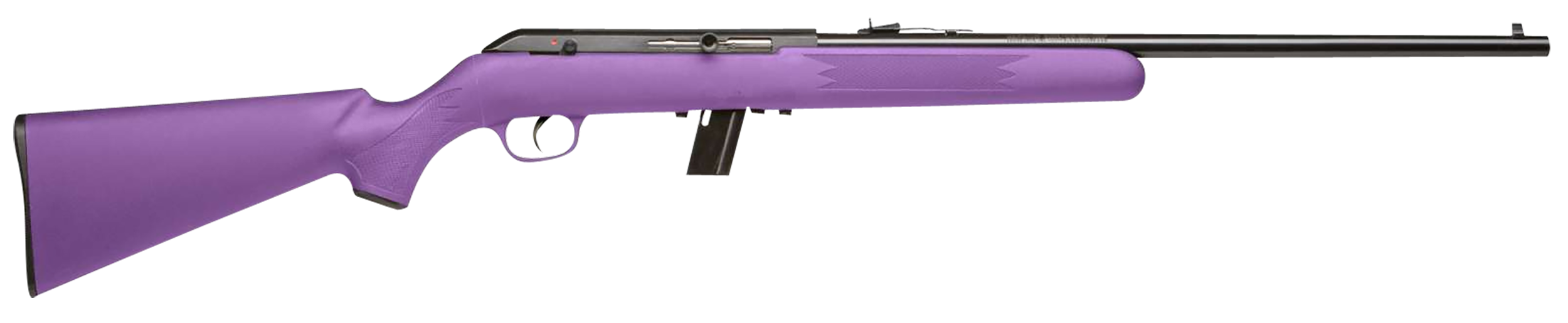 Savage Arms Model 64 F 22 Long Rifle 21 Inch 10 Rounds Purple Synthetic