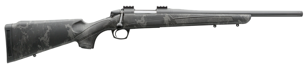 CVA CR3905R Cascade SB Full Size 450 Bushmaster 4+1 18" Graphite Black Cerakote Steel Threaded Barrel, Veil Tac Camo Fixed w/SoftTouch Fiberglass Stock