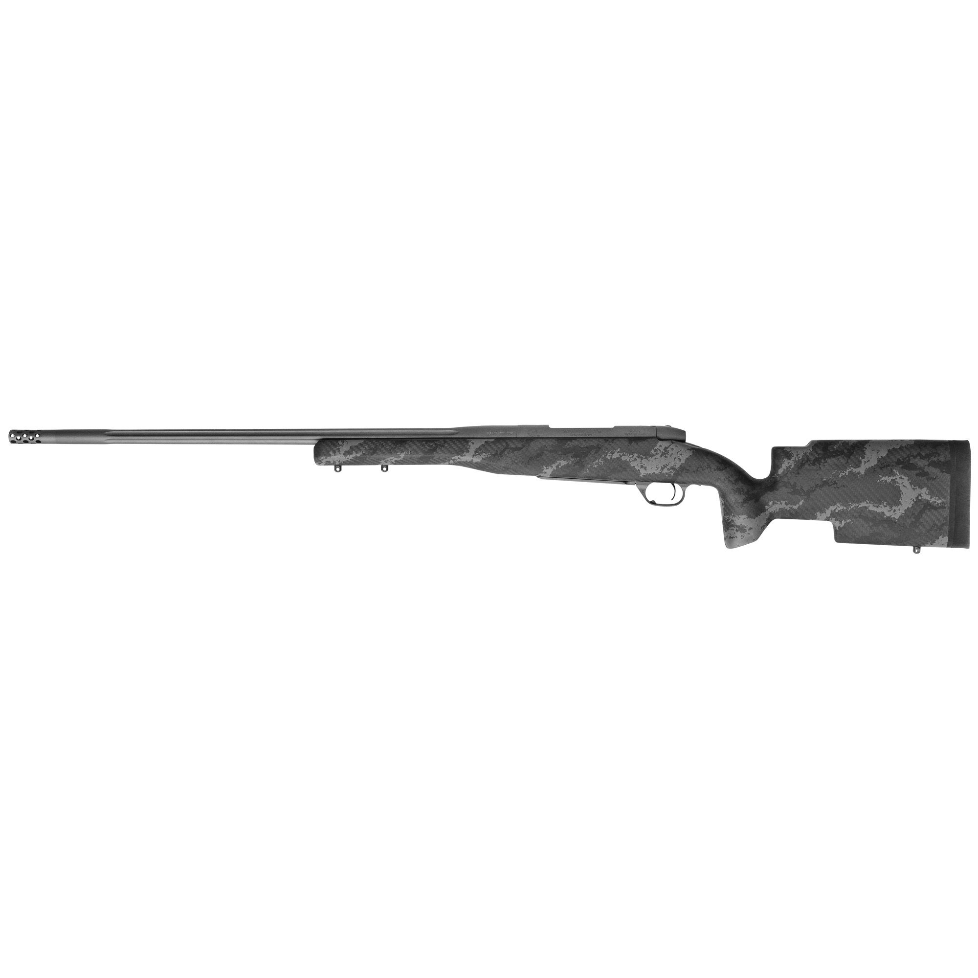 Weatherby Mark V Accumark 6.5 Creedmoor 24 Inch Barrel 4 Rounds Matte Carbon Fiber
