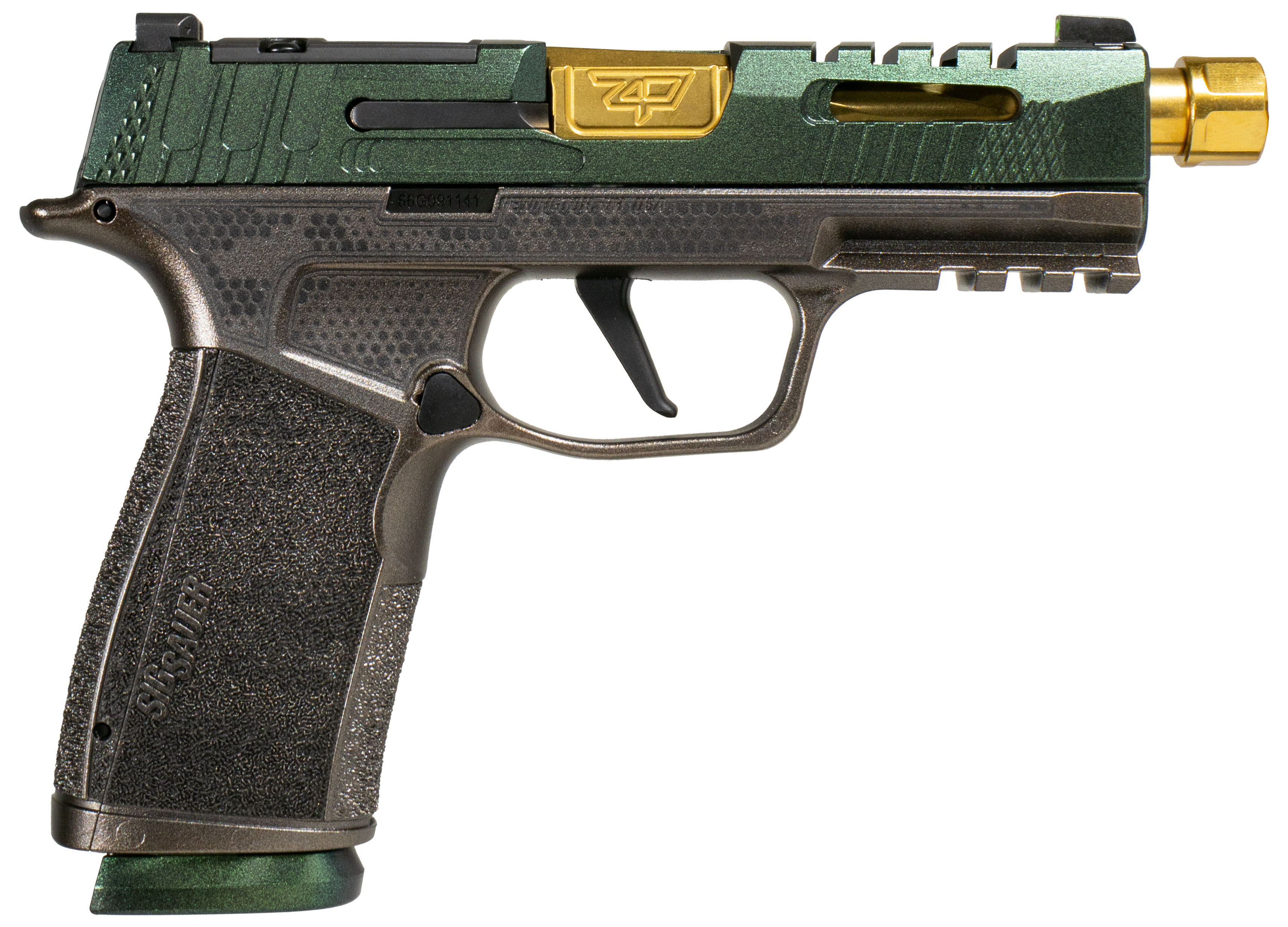 Sig Sauer P365 XMacro 9mm 3.1in 10rd Green Flat Dark Earth