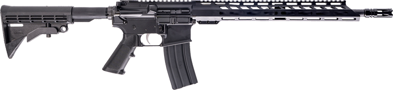 Anderson Manufacturing AM-15 5.56x45 NATO, 16in. Barrel, 30rd, Forged Receivers, 15" MLOK Handguard, A2 Grip & M4 Stock - Black (NPN: B2K869A006)