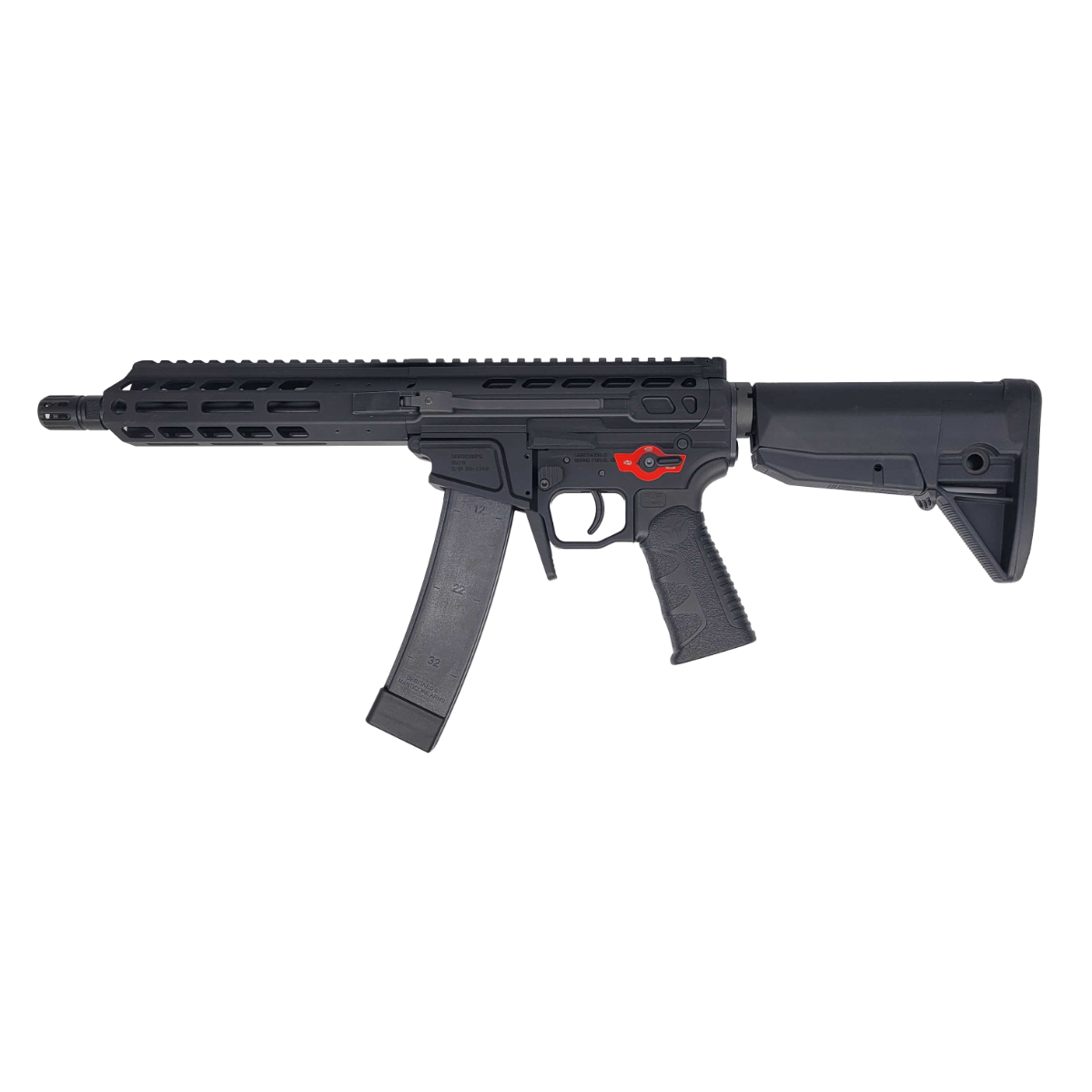 Wraithworks WARSCORP9 9mm 8.5" Short Barreled Rifle Binary Trigger 32rd