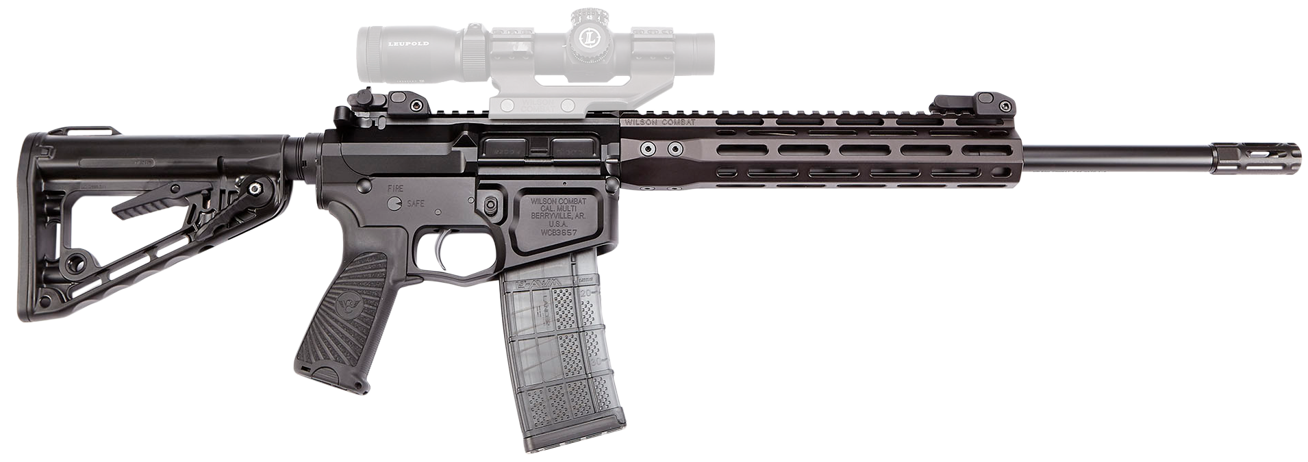 Wilson Combat TRRCRB556168F Recon Tactical 5.56 NATO 16" 30+1 Fluted Threaded Barrel