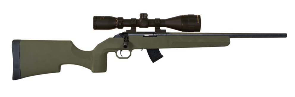 Howa M1100 Rimfire 22LR 18 Inch 10 Rounds Matte Blue/Gray