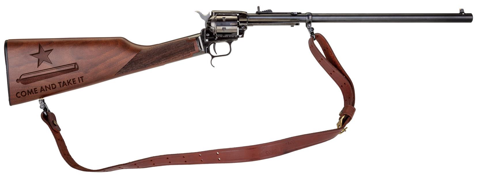 Heritage Rough Rider Rancher .22 Lr 16 inch 6 round Case Hardened Walnut Blued