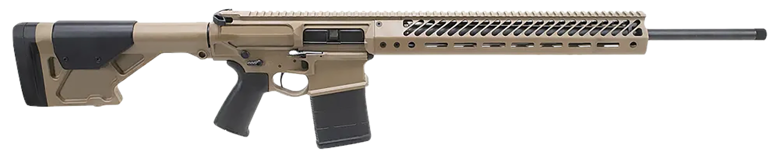 Seekins Precision 0011320013FDE SP10  6mm Creedmoor 22" 20+1, FDE, ProComp 10x Stock, Black Magpul Grip, ATC Compensator