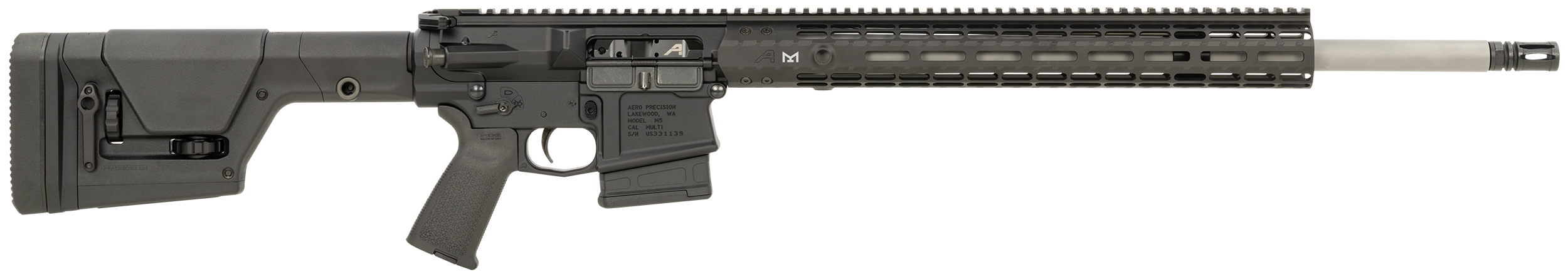 Aero Precision M5e1 6.5 Creedmoor 22in Heavy Barrel 10rd Black Finish