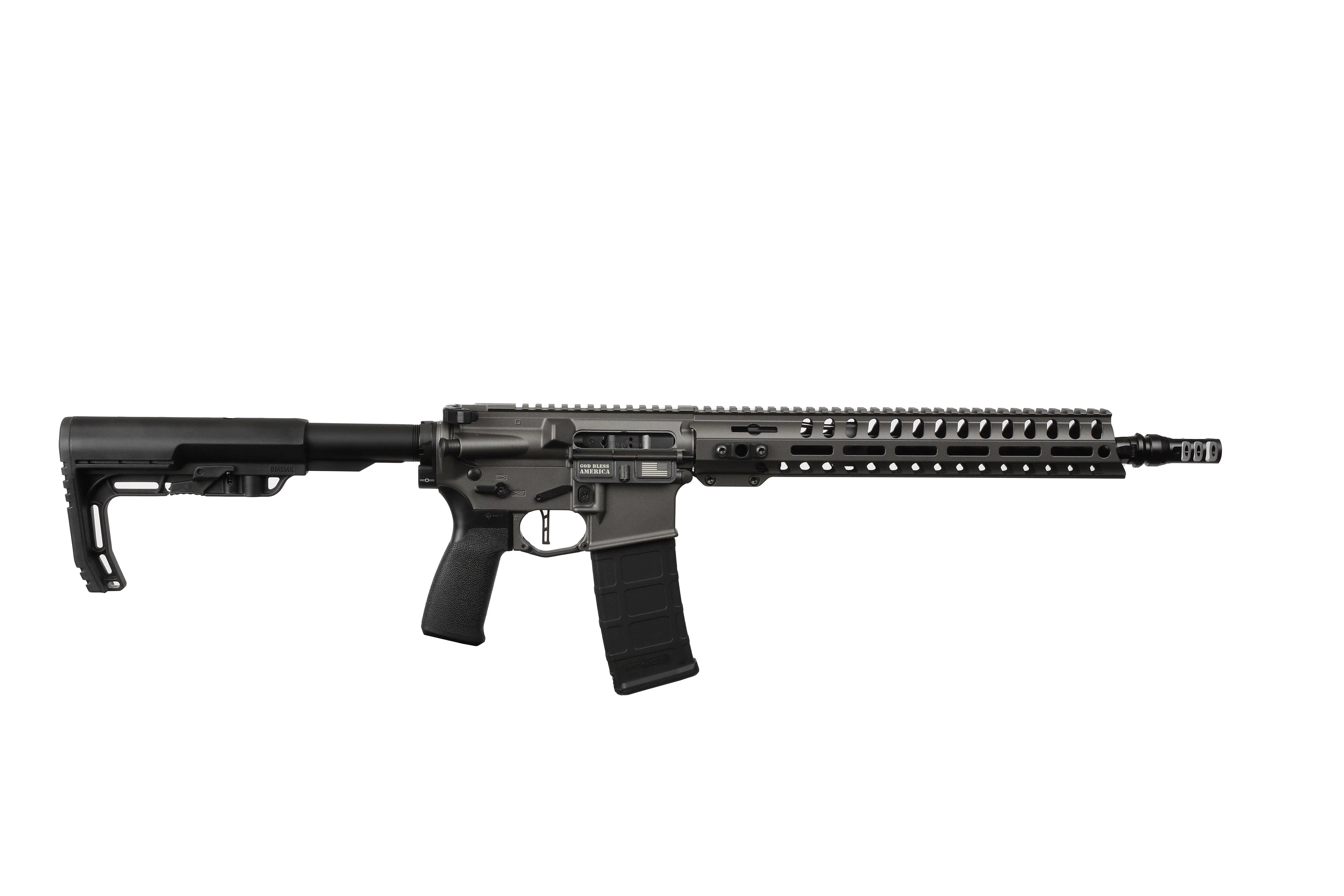 Patriot Ordnance Factory Minuteman 300 AAC Blackout 13.75in 30 Rounds Tungsten Finish