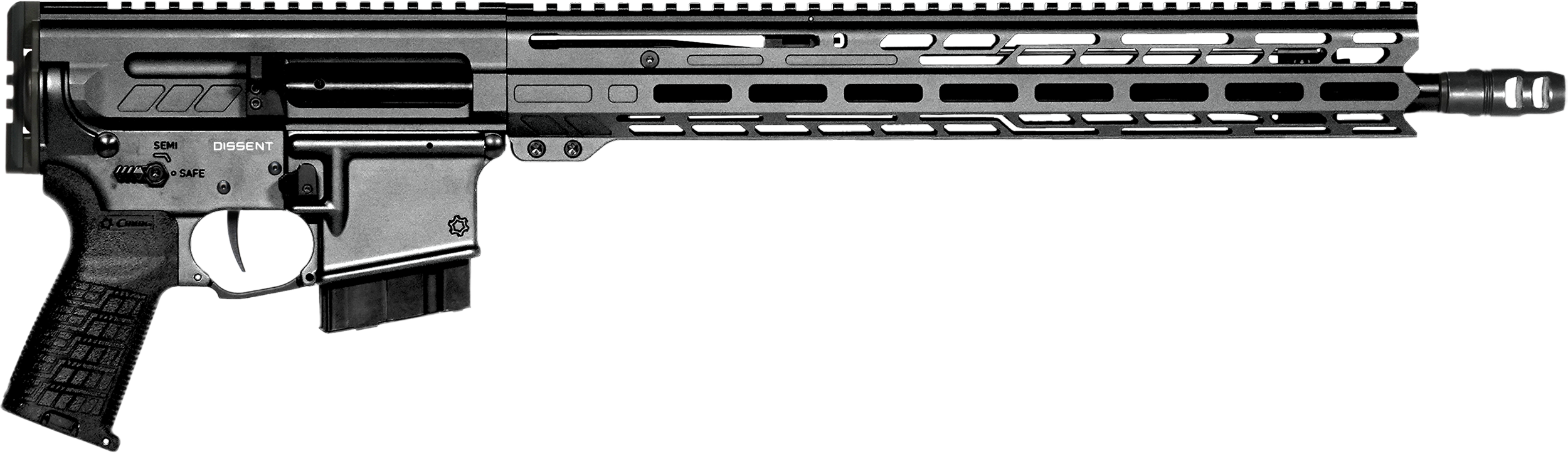 CMMG Dissent MK4 22 ARC 16.10" 30+1 Tungsten Cerakote Ambidextrous