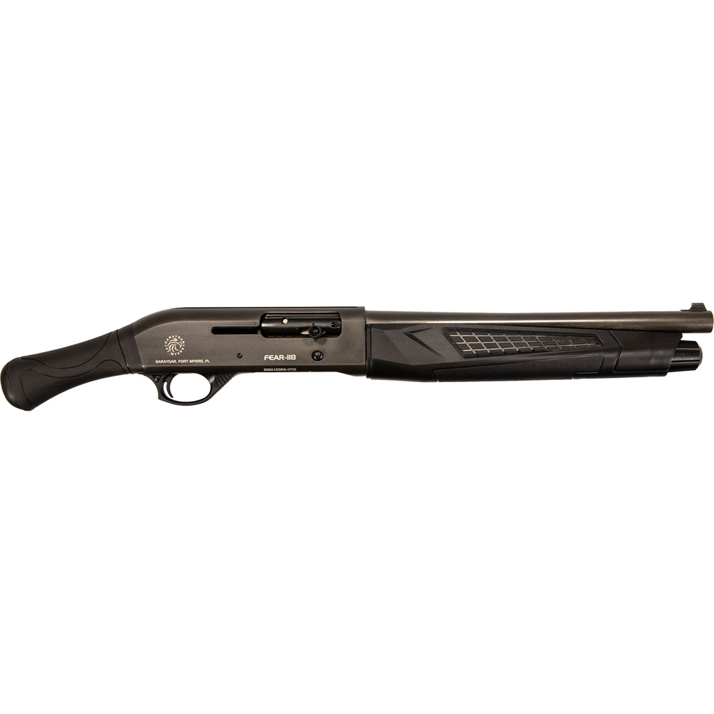 Garaysar Fear 118 12GA, 14.5in. Barrel, 4rd, Bird's head grip - Black (FEAR118GB)
