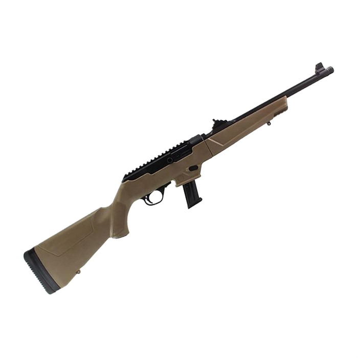 Ruger PC Carbine 9mm 16.1in 17-Round FDE Ghost Ring