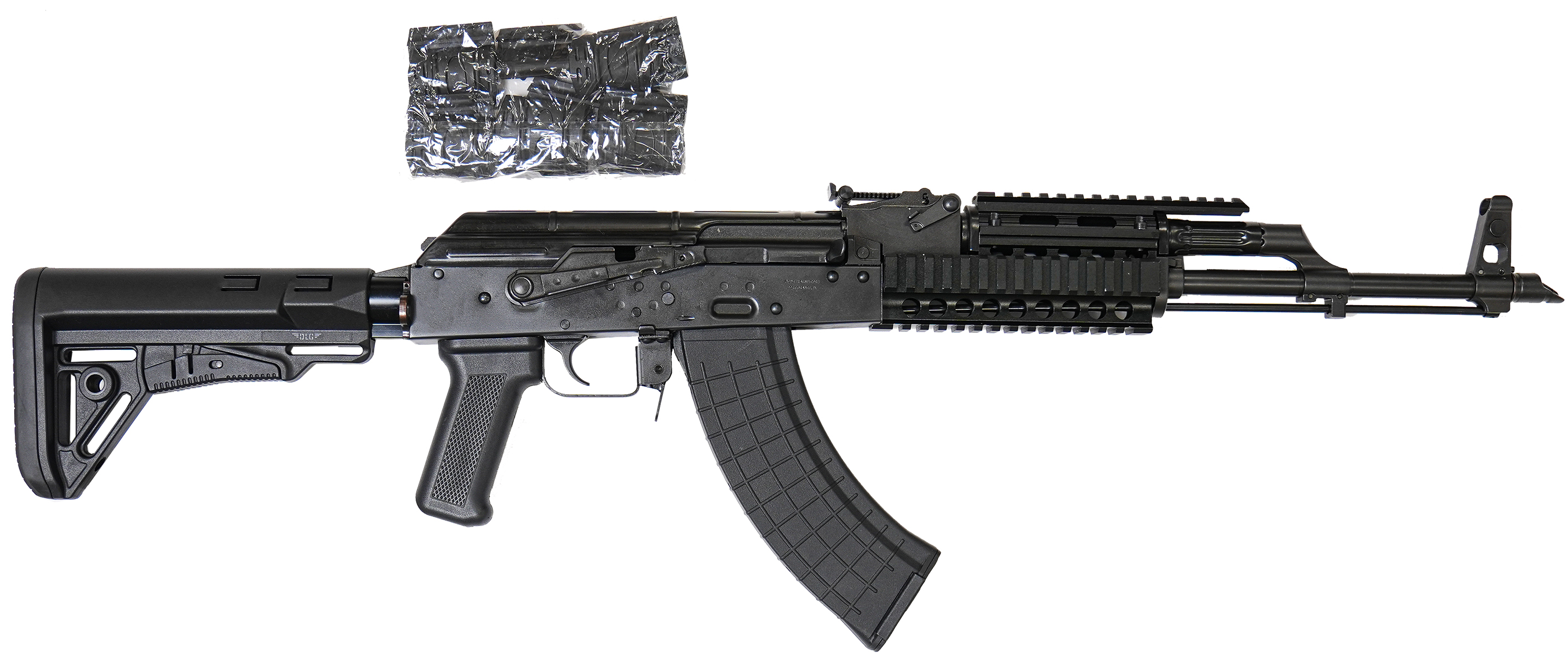 Pio Ak47 7.62x39 Sporter Pic Handrail M4 Tele Stk
