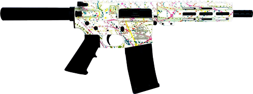 Great Lake Firearms GLFA AR15 Pistol 223 Wylde 7.5" 30 Rounds Multi-color