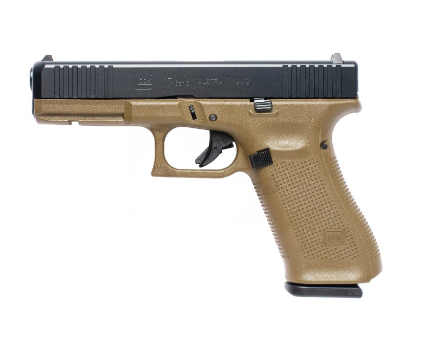 Glock 17 Gen 5, 9mm, 4.5in. Barrel, 17rd - FDE (PA175S203DE)