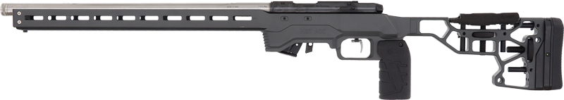 Anschutz 1710 HB 22 Long Rifle, 20in. Barrel, 10rd, MDT ACC Chassis, SS Threaded Heavy Barrel - Gray (NPN: 015688ACCCBG)