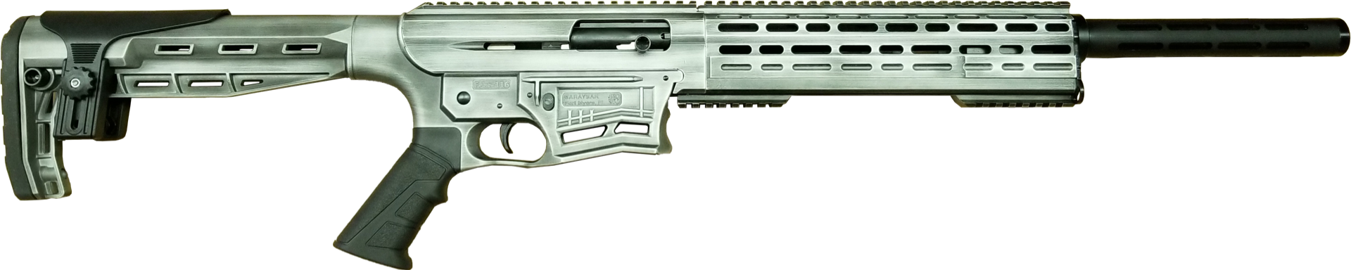 Garaysar Fear 116 12GA, 20in. Barrel, 5rd - White