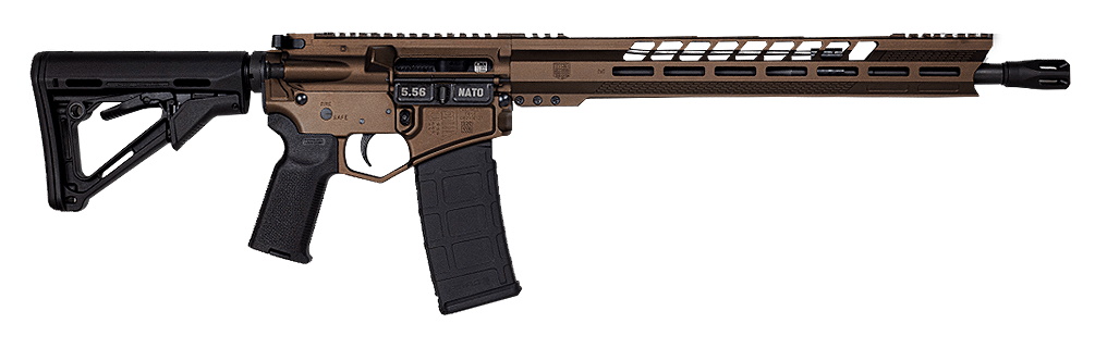 Diamondback DB15 5.56x45mm NATO 16in 30 Rounds Midnight Bronze M-LOK V Rail Magpul K2 Grip CTR Stock