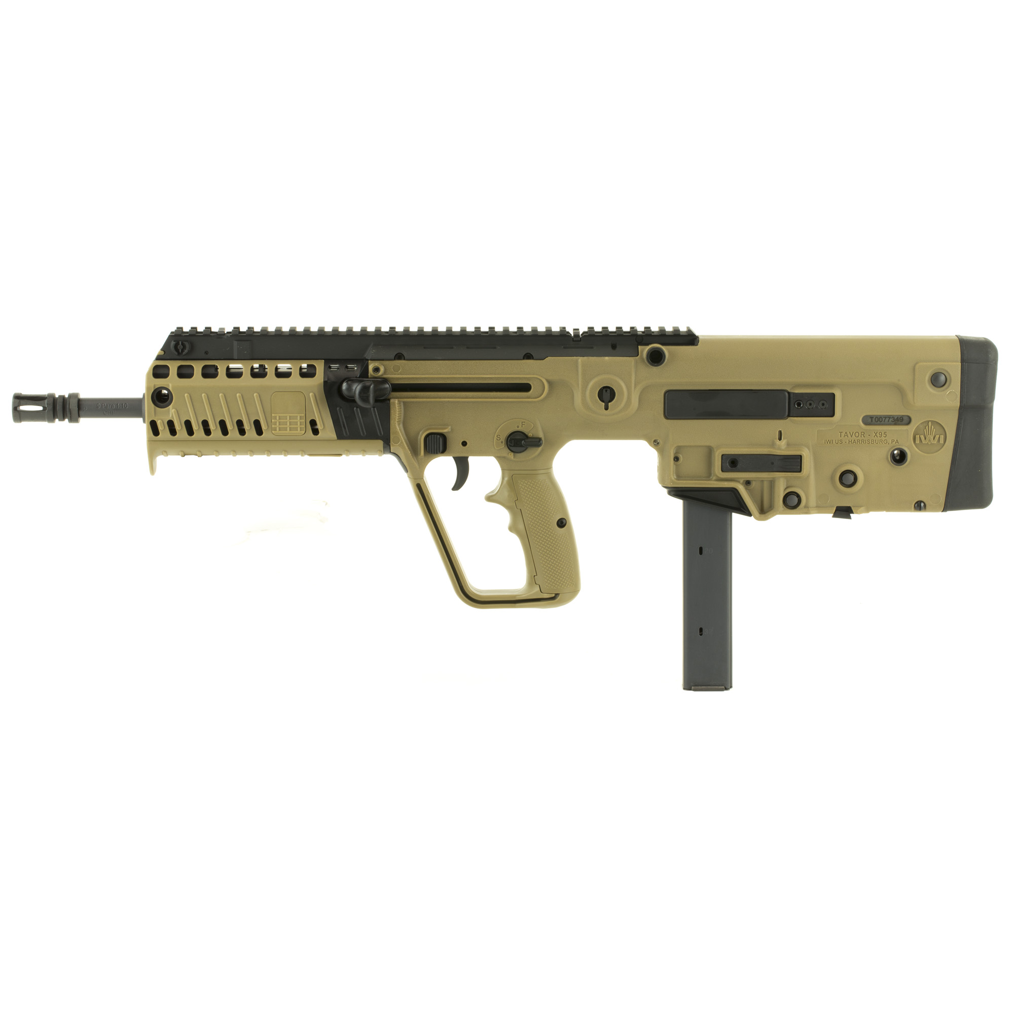 IWI Tavor X95 9mm 17 inch 32 Rounds Flat Dark Earth