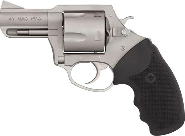 Charter Arms Mag Pug 41 Remington Magnum 2.5 inch 5 Round Stainless Steel