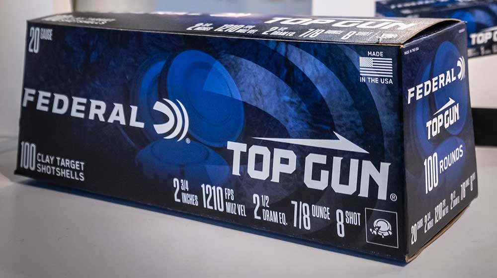 Federal Top Gun 20 Gauge Lead Shot 7/8 Ounce 100 Rounds