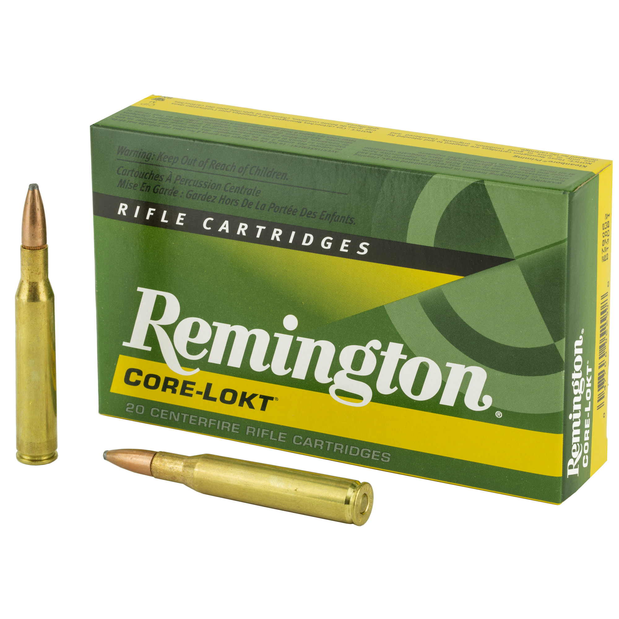 Remington Core-Lokt 270 Winchester Pointed Soft Point 130 Grain 20 Rounds