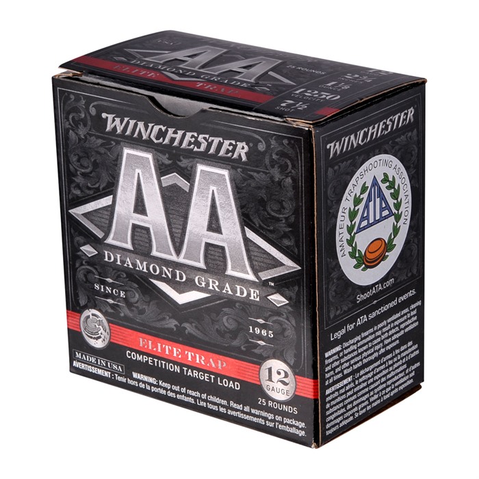 Winchester Diamond Grade 12 Gauge Shotshell 1 1/8 Ounce 7.5 Shot 25 Rounds