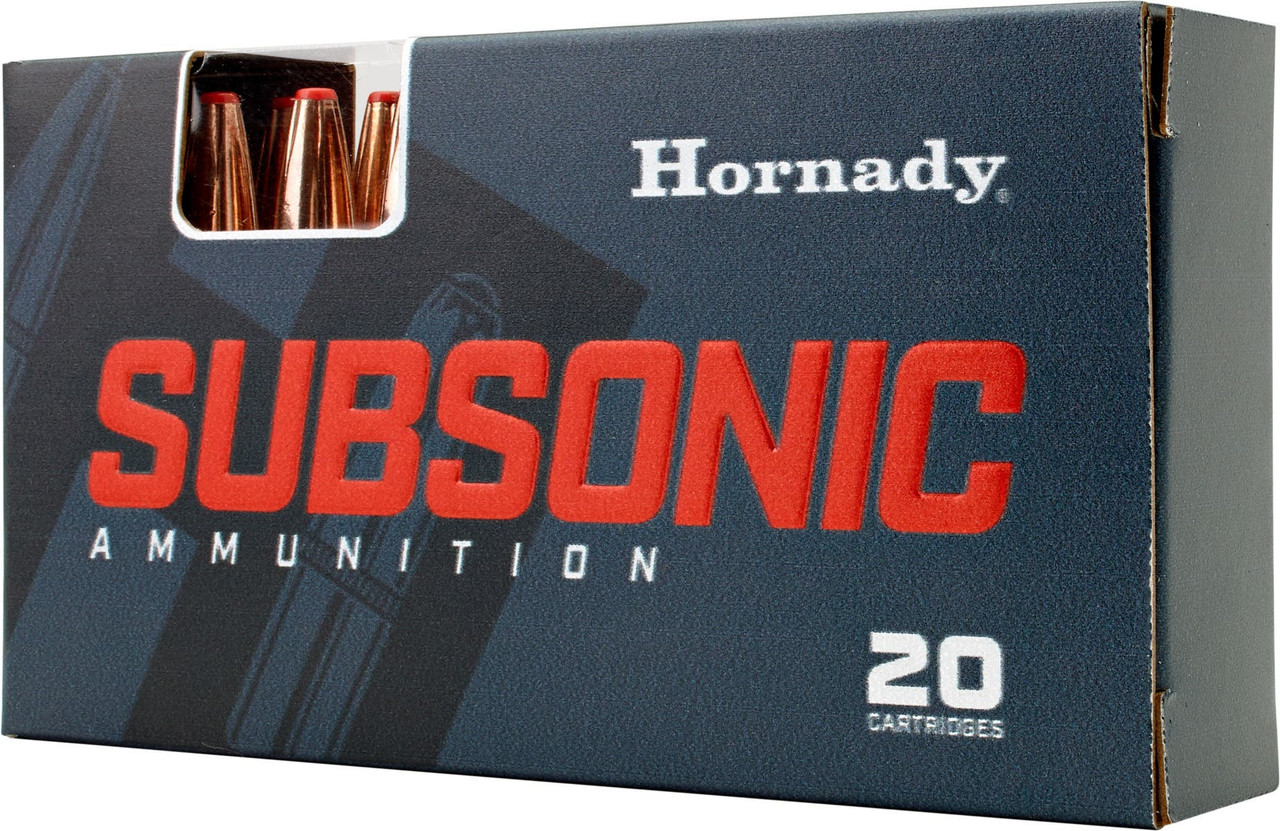 Hornady Subsonic 350 Legend Sub X 250 Grain 20 Rounds