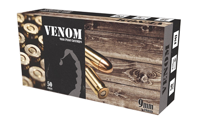 Maxim Venom 9mm 124gr Fmj 50 Rounds